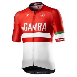 Castelli InGamba Red Cycling Jersey